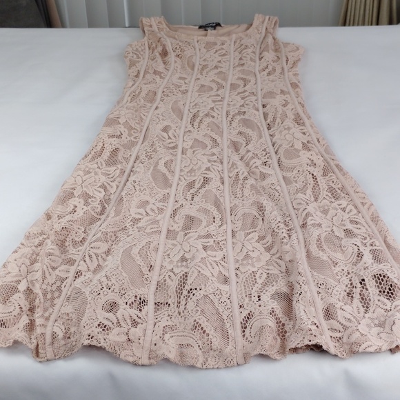 Candalite Women's Sleeveless Lace Maxi Dress. - Picture 11 of 15